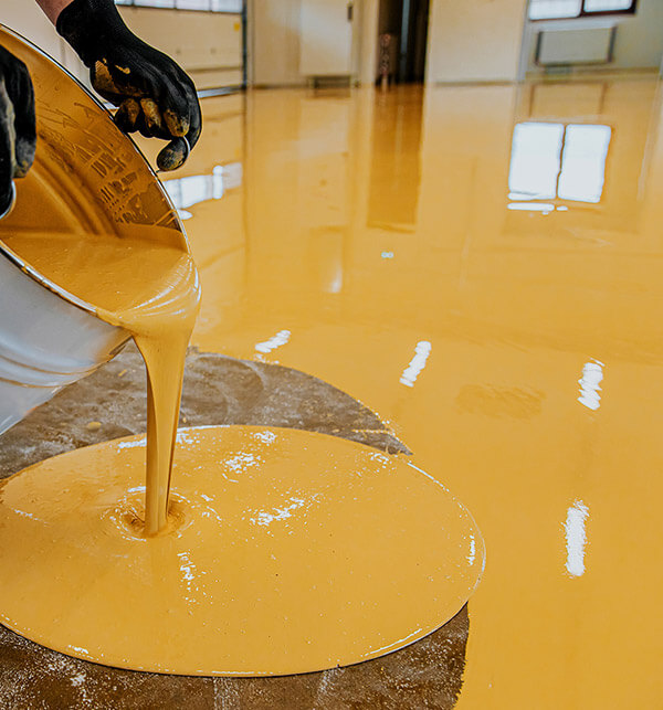 Kokeladze Bodenbeschichtung Epoxidharz-Bodenbeschichtung des Malerbetriebes Kokeladze