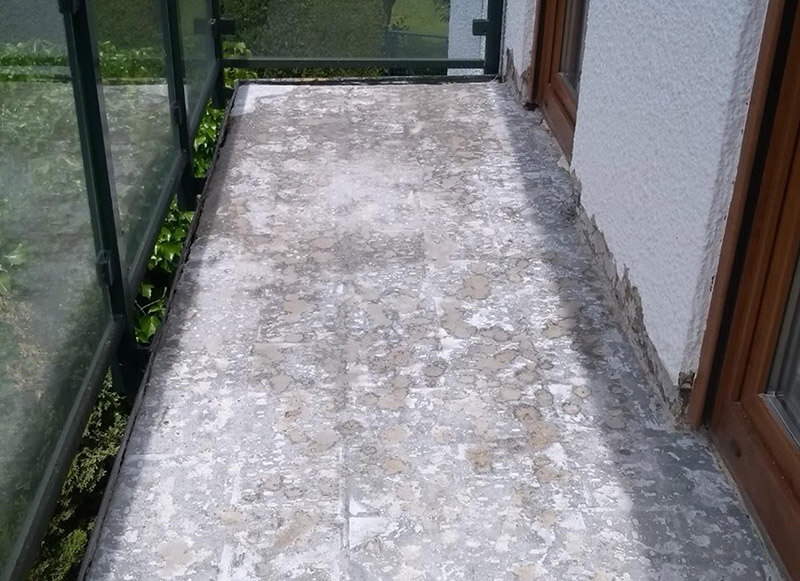 Referenz_Kokeladze_Bodenbeschichtung2_vorher Kokeladze Bodenbeschichtung im Raum Bobingen bei Augsburg, der Boden vorher